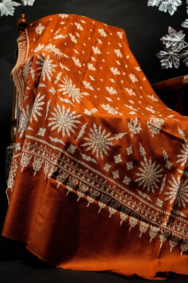 Embroidered Pashmina Shawl